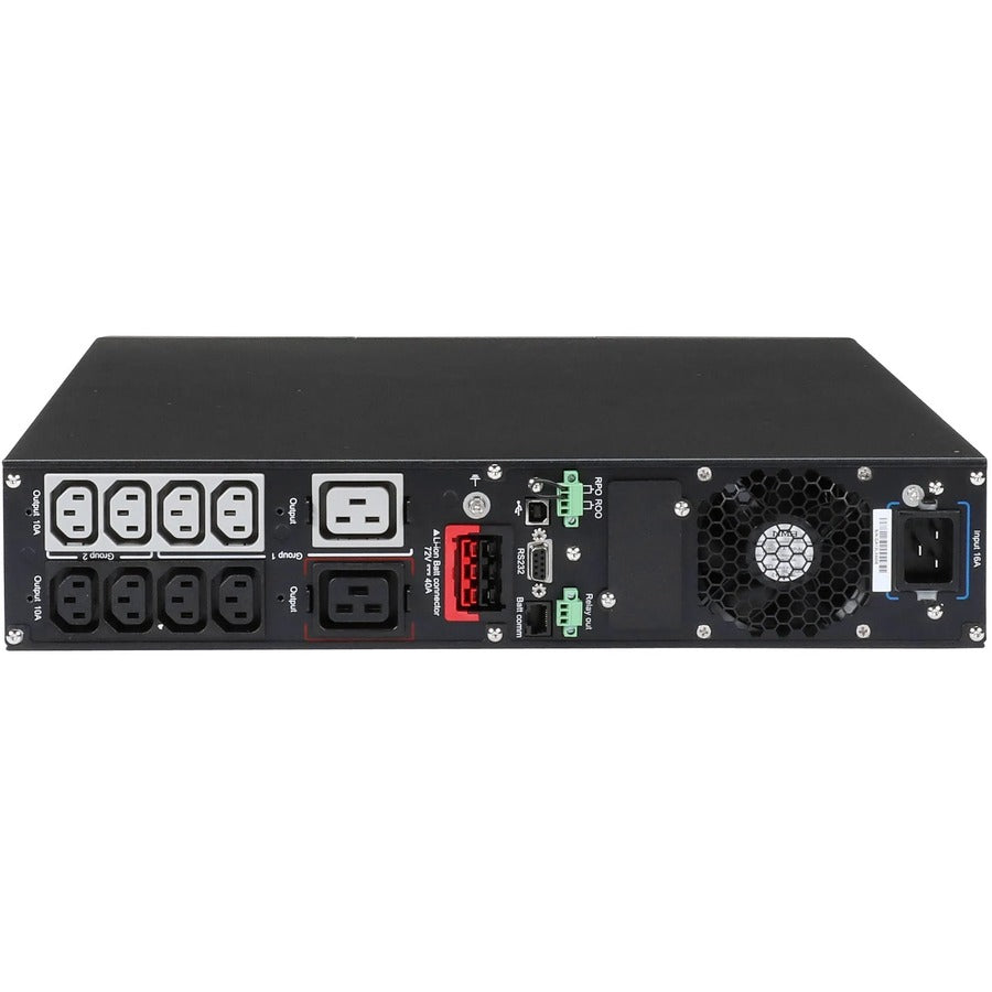 Eaton 9PX 2200VA 2000W 208V Online Double-Conversion UPS - L6-20P, 8 C13, 2 C19 Outlets, Lithium-ion Battery, Cybersecure Network Card Option, 2U Rack/Tower - Battery Backup 9PX2200GRT-L