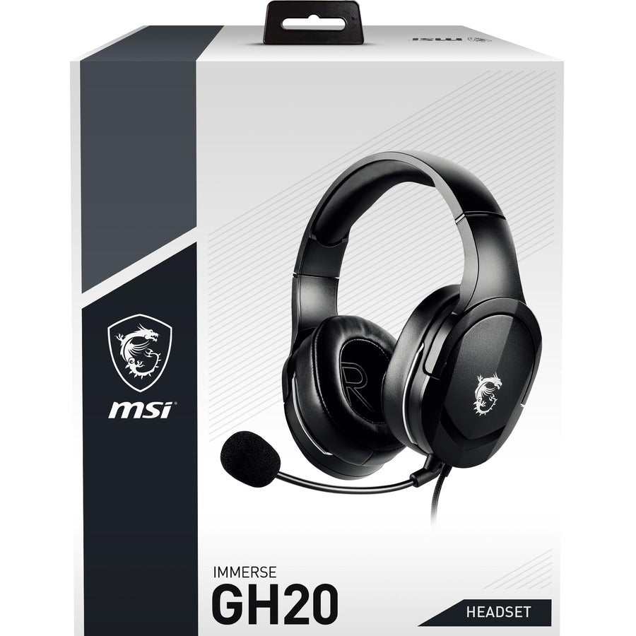 MSI Immerse GH20 Gaming Headset with Microphone IMMERSE GH20