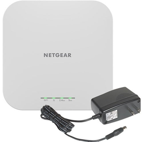 Netgear WAX610 Dual Band IEEE 802.11 a/b/g/n/ac/ax/i 1.80 Gbit/s Wireless Access Point - Indoor WAX610PA-100NAS