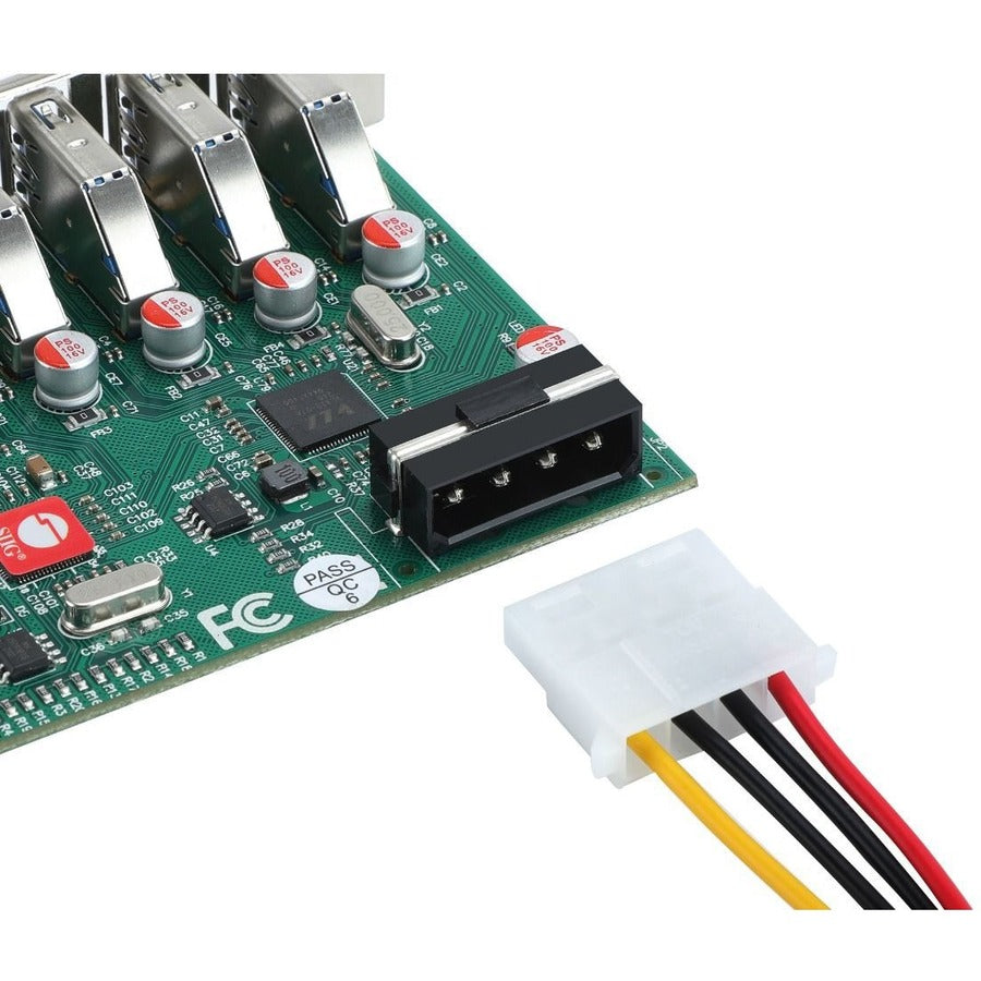 SIIG USB 3.0 7 Port PCIe Host Card - UASP Mode JU-P70211-S1