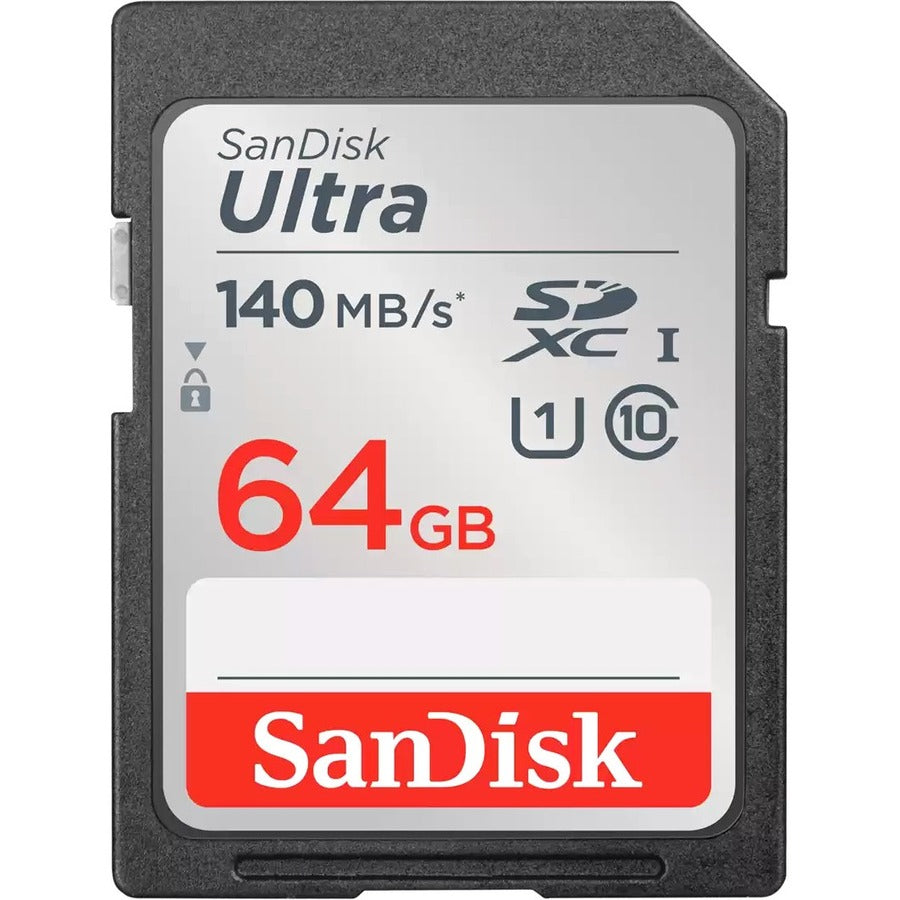 SanDisk Ultra 64 GB Class 10/UHS-I (U1) SDXC SDSDUNB-064G-AN6IN