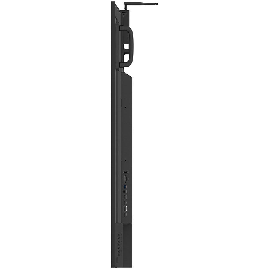 ViewSonic CDE7530 75" 4K UHD Wireless Presentation Display 24/7 Commercial Display with Portrait Landscape, HDMI, USB, USB C, Wifi/BT Slot, RJ45 and RS232 CDE7530