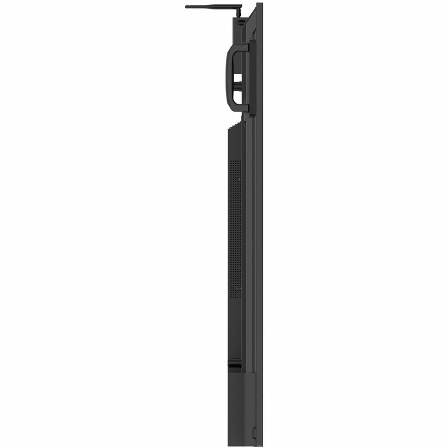ViewSonic CDE7530 75" 4K UHD Wireless Presentation Display 24/7 Commercial Display with Portrait Landscape, HDMI, USB, USB C, Wifi/BT Slot, RJ45 and RS232 CDE7530