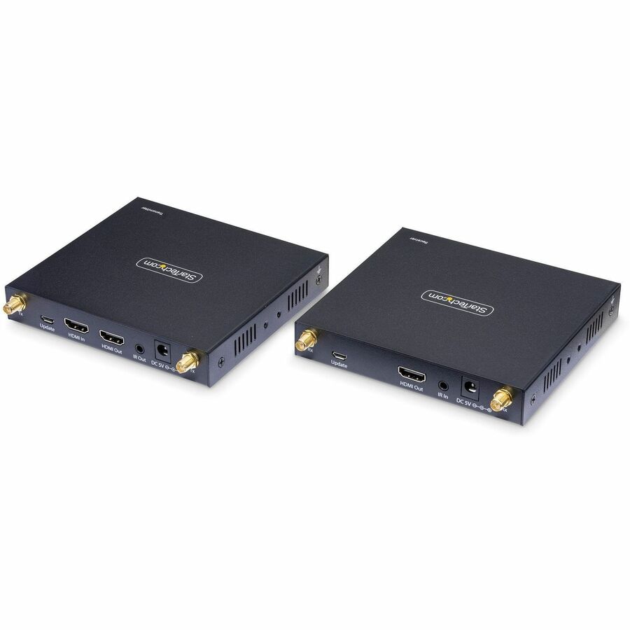 StarTech.com Wireless HDMI Extender, 4K 60Hz, Transmitter and Receiver Kit, Up to 165ft (50m), No Line-Of-Sight Required, IR Extension ST121WHDS2