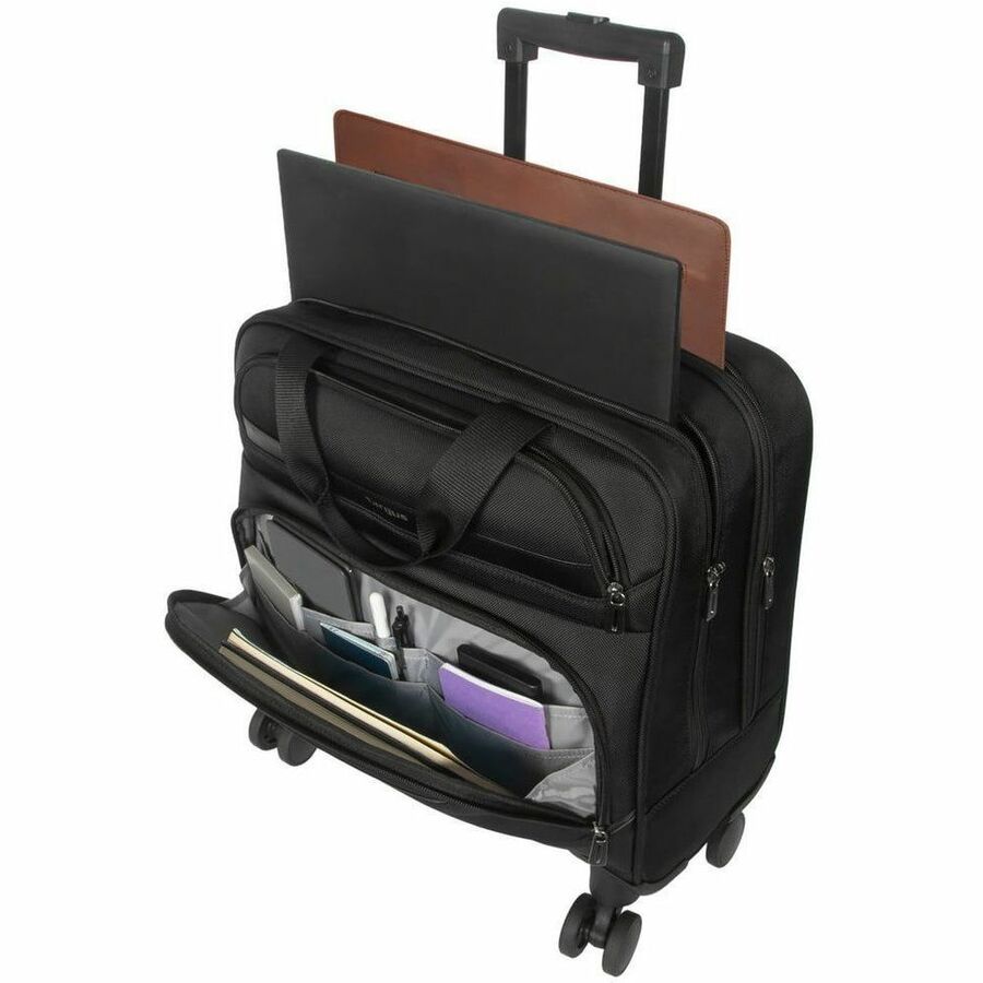 Targus Transit TBR044GL Carrying Case (Roller) for 15" to 16" Notebook - Black - TAA Compliant TBR044GL