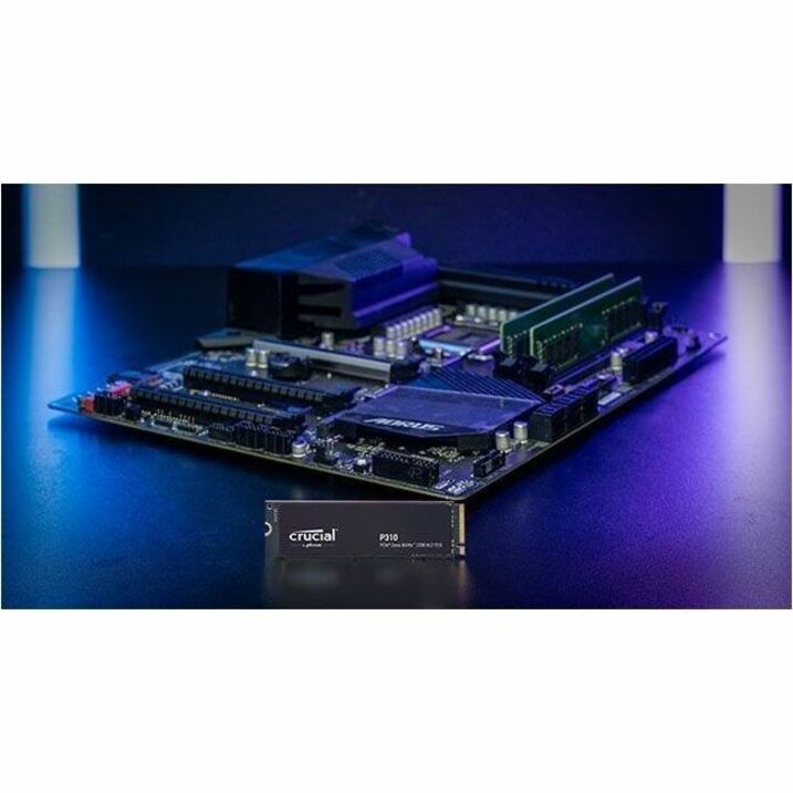 Crucial P310 500 GB Solid State Drive - M.2 2280 Internal - PCI Express NVMe (PCI Express NVMe 4.0 x4) CT500P310SSD8