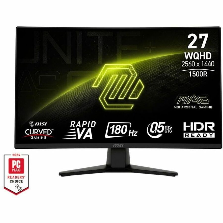 MSI MAG 274CQF 27 inch Curved 2K resolution Gaming Display monitor 180Hz MAG274CQF