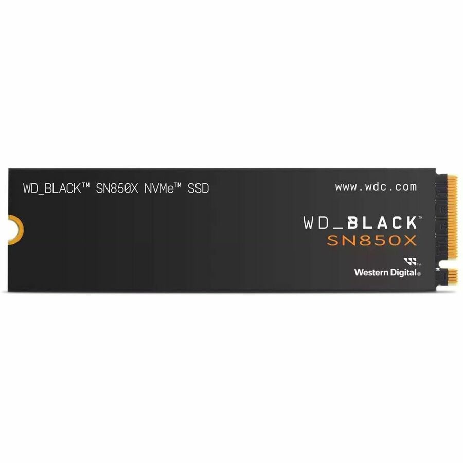 WD Black SN850X WDS100T2X0E 1 TB Solid State Drive - M.2 2280 Internal - PCI Express NVMe (PCI Express NVMe 4.0 x4) WDS100T2X0E-00BCA0