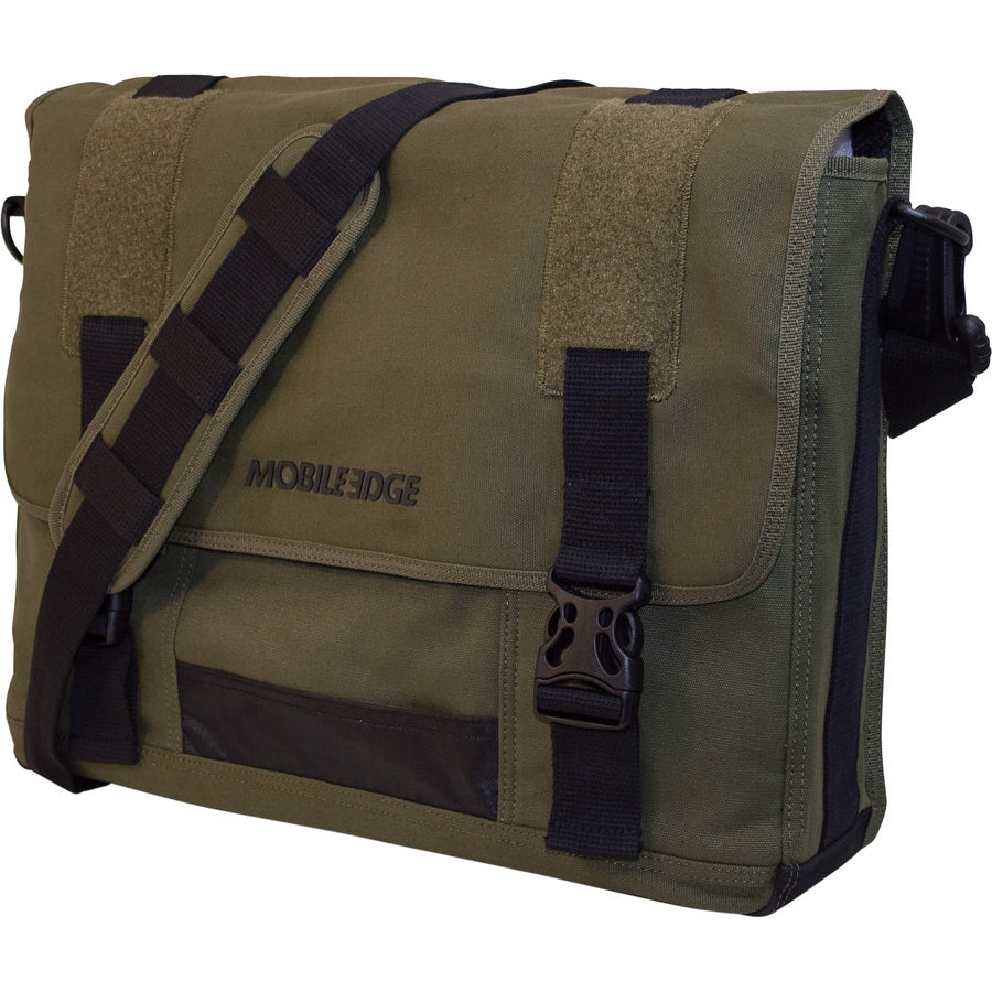 Mobile Edge 17.3" Eco-Friendly Canvas Messenger Bag MECME9