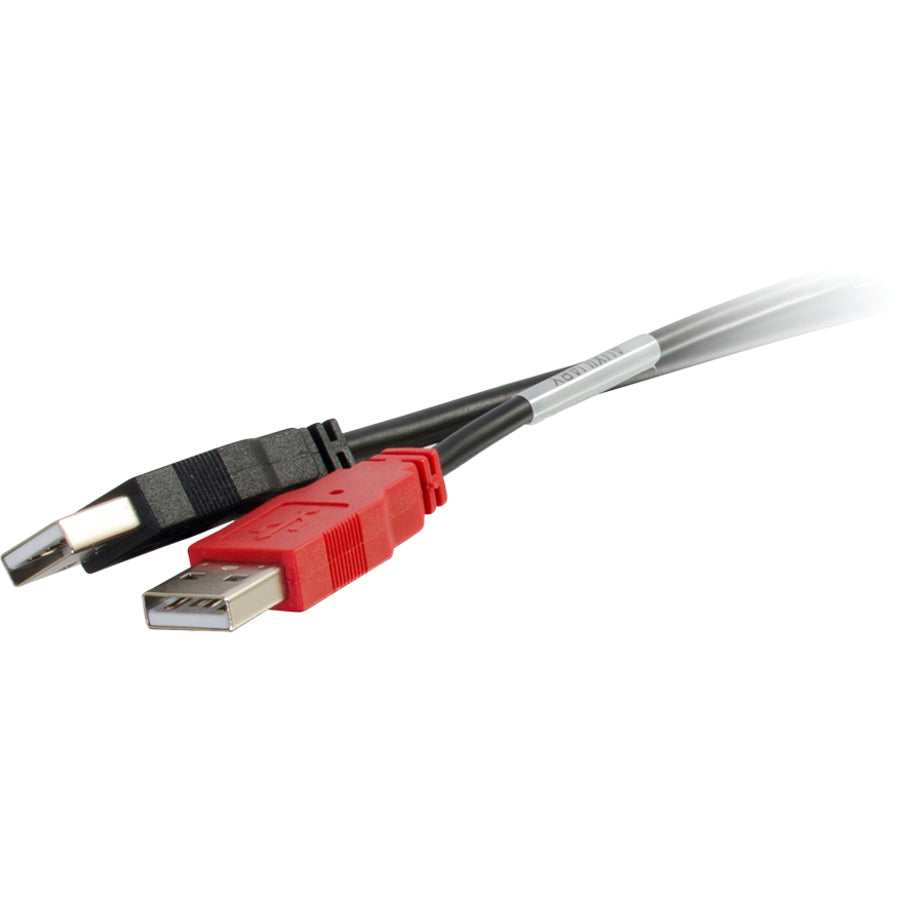 C2G 6ft USB A to USB B Y-Cable - Dual USB A to USB B Cable - USB 2.0 - M/M 28108