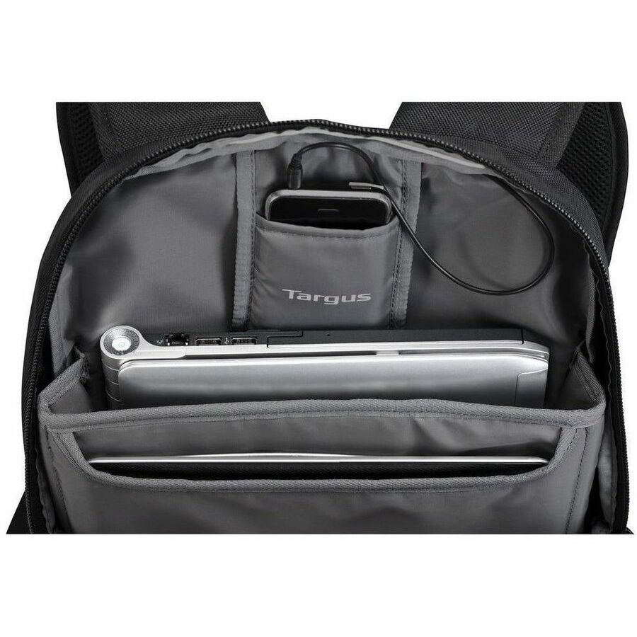 Targus Carrying Case for 16" Notebook - Black with Earphone Jack in strap TSB705US