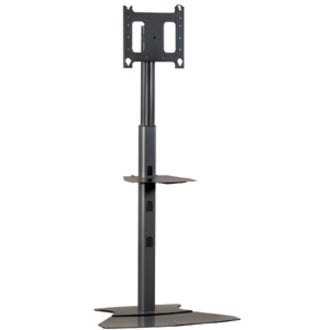 Chief Large Flat Panel Floor Stand Display Mount - For Displays 42-86" - Black PF1UB