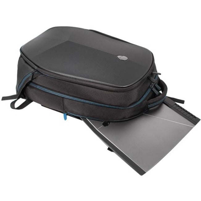 Mobile Edge Alienware Vindicator AWV15BP2.0 Carrying Case (Backpack) for 15.6" Notebook - Black, Teal AWV15BP-2.0