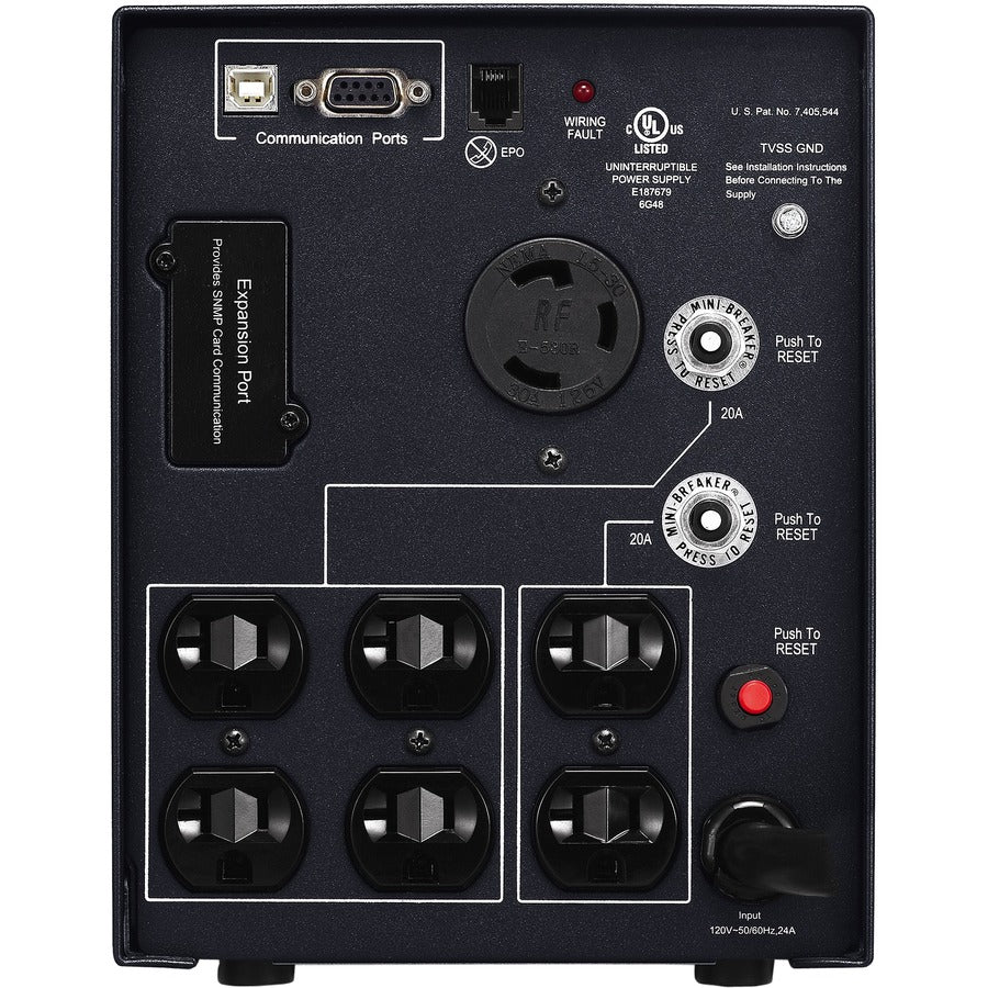 CyberPower PR3000LCDSL Smart App Sinewave UPS Systems PR3000LCDSL