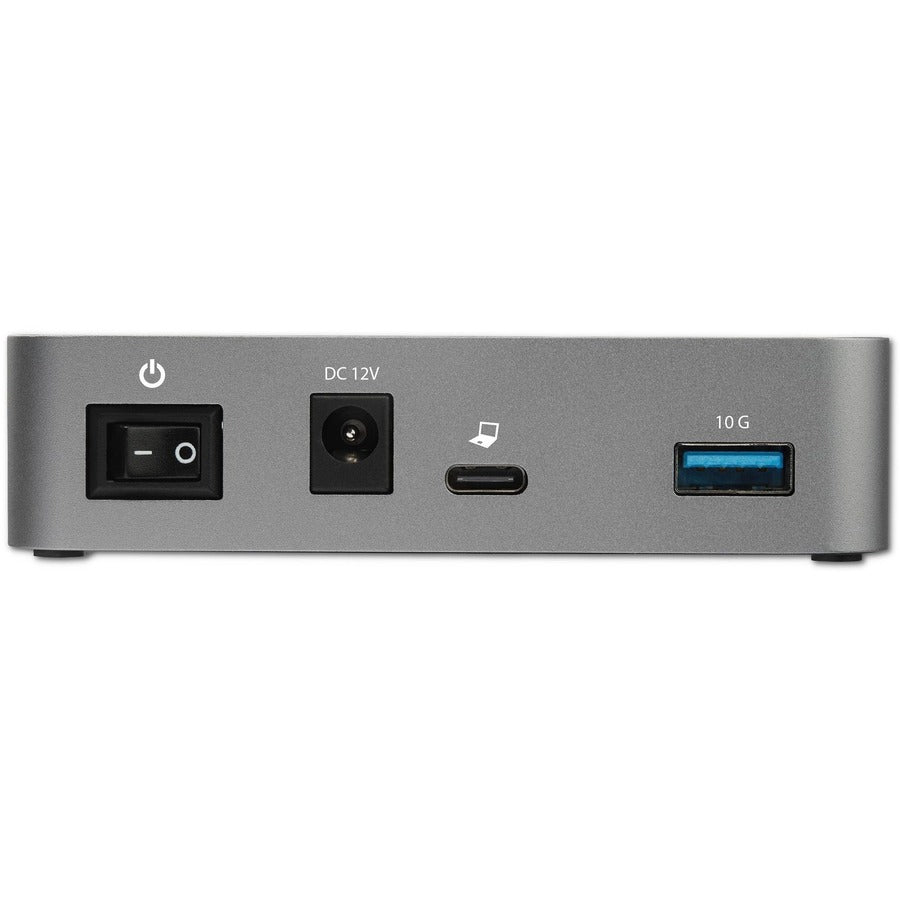 StarTech.com 4 Port USB C Hub with Power Adapter, USB 3.2 Gen 2 (10Gbps), 4x USB Type A, Self Powered, Fast Charge Port, Mountable HB31C4AS