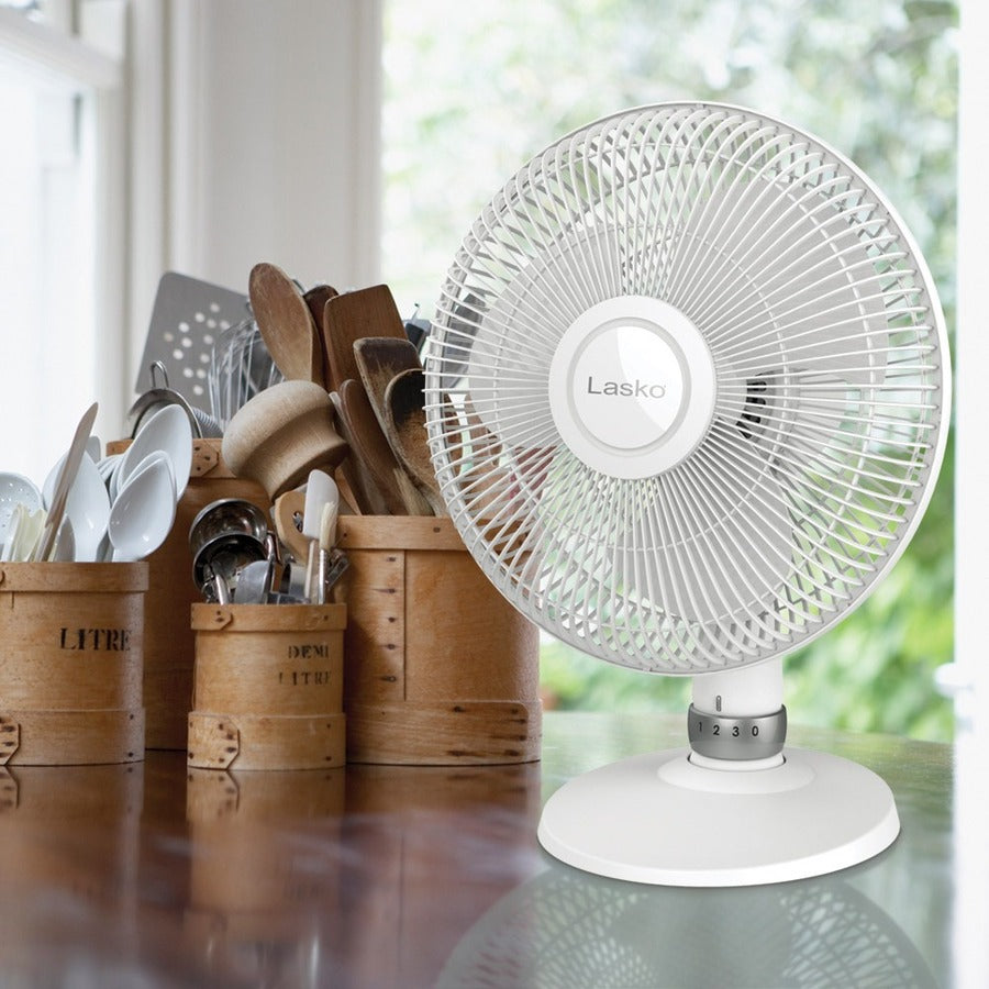 Lasko Performance Table Fan - White D12225