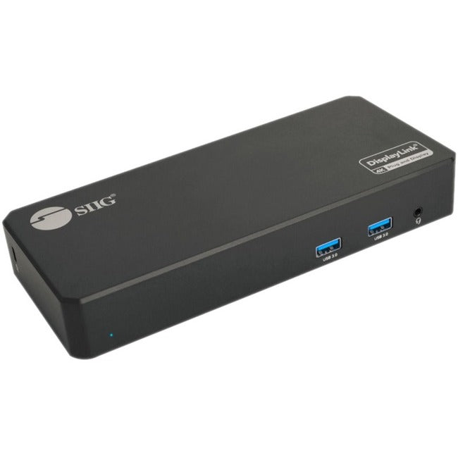 SIIG Universal Hybrid Triple 4K Video Docking Station with PD 3.0 100W JU-DK0J11-S1