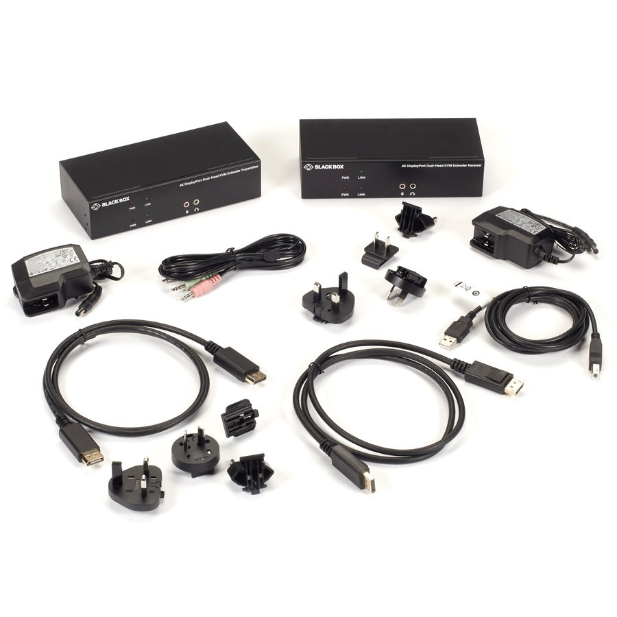 Black Box KVX KVXLCDPF-200 Video Extender Transmitter/Receiver KVXLCDPF-200