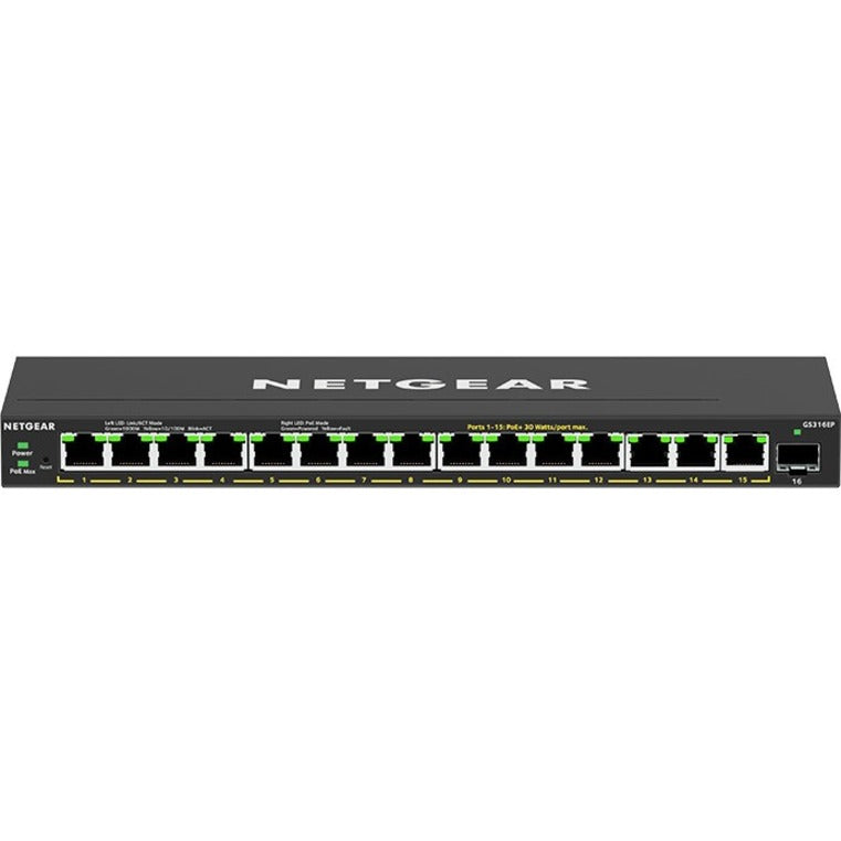Netgear GS316EP Ethernet Switch GS316EP-100NAS