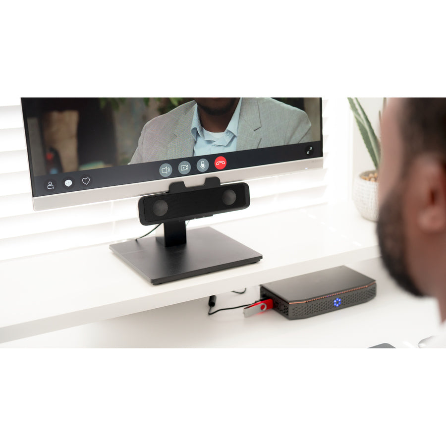 Cyber Acoustics Party Block CA-2890BT Bluetooth Sound Bar Speaker - Black CA-2890BT