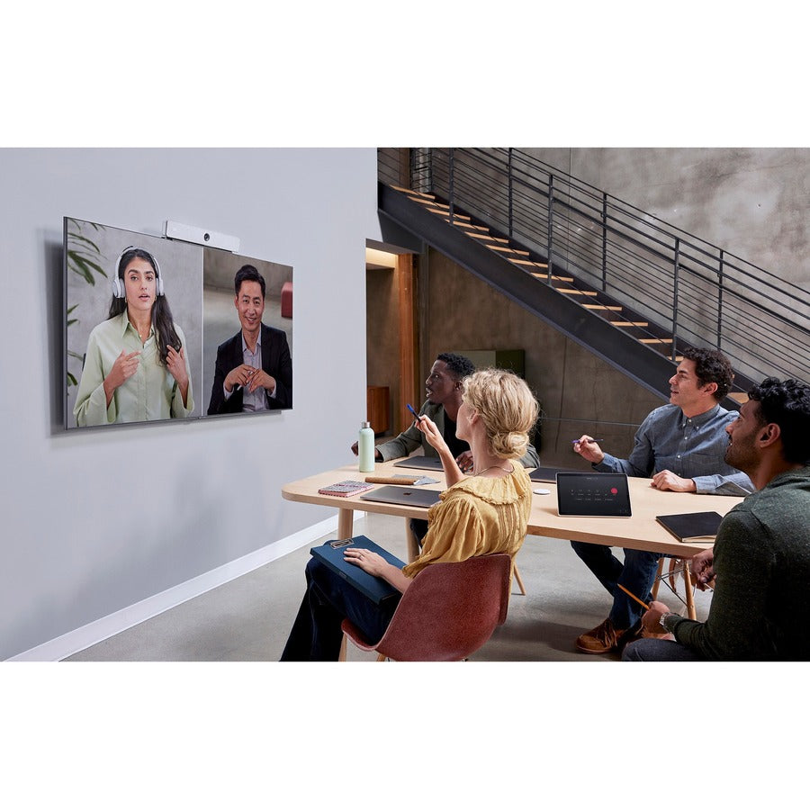 Cisco Webex Room Bar (Carbon Color) with table-stand Room Navigator CS-BAR-T-C-K9