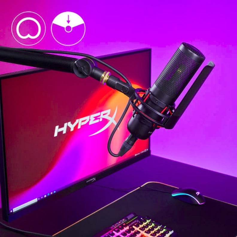 HyperX ProCast Condenser Microphone - Black 699Z0AA