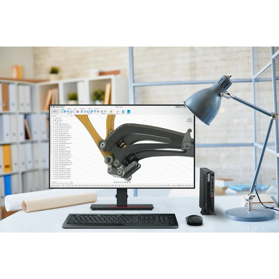 Lenovo ThinkStation P360 30FA001CUS Workstation - 1 x Intel Core i5 12th Gen i5-12500 - 16 GB - 512 GB SSD - Tiny - Black 30FA001CUS