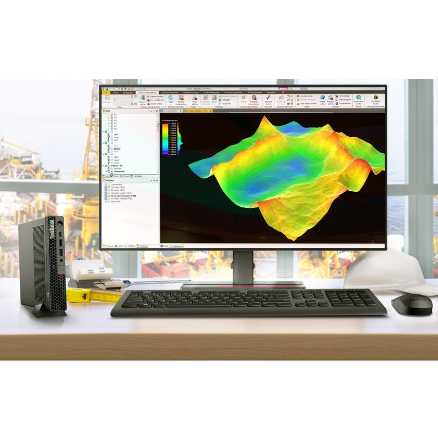 Lenovo ThinkStation P360 30FA001CUS Workstation - 1 x Intel Core i5 12th Gen i5-12500 - 16 GB - 512 GB SSD - Tiny - Black 30FA001CUS