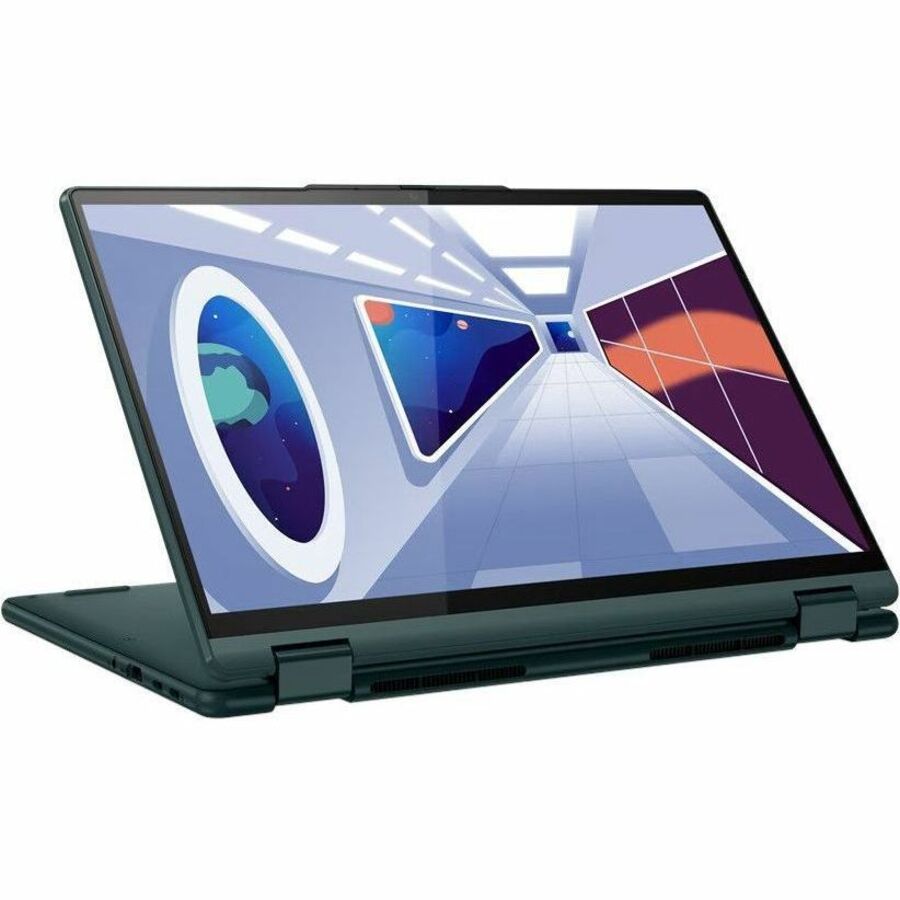 Lenovo Yoga 6 13ABR8 83B2001UUS 13.3" Touchscreen 2 in 1 Notebook - WUXGA - AMD Ryzen 5 7530U - 8 GB - 256 GB SSD - English (US) Keyboard - Dark Teal 83B2001UUS