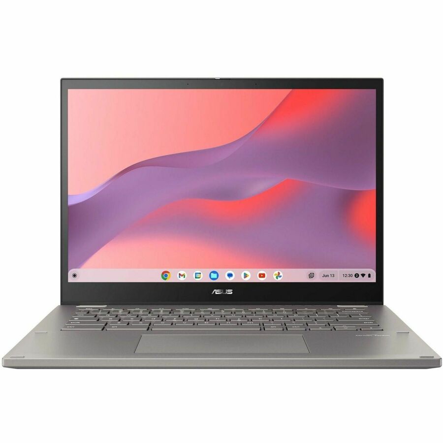 Asus Chromebook Vibe CX34 Flip CX3401 CX3401FBA-YZ388T-S 14" Touchscreen Convertible 2 in 1 Chromebook - WUXGA - Intel Core i3 12th Gen i3-1215U - 8 GB - 128 GB SSD - Zinc CX3401FBA-YZ388T-S
