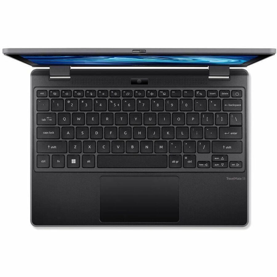 Acer TravelMate B3 Spin 11 B311R-33 TMB311R-33-C758 11.6" Touchscreen Convertible 2 in 1 Notebook - HD - Intel N100 - 4 GB - 128 GB SSD - English Keyboard - Black NX.VZ0AA.007