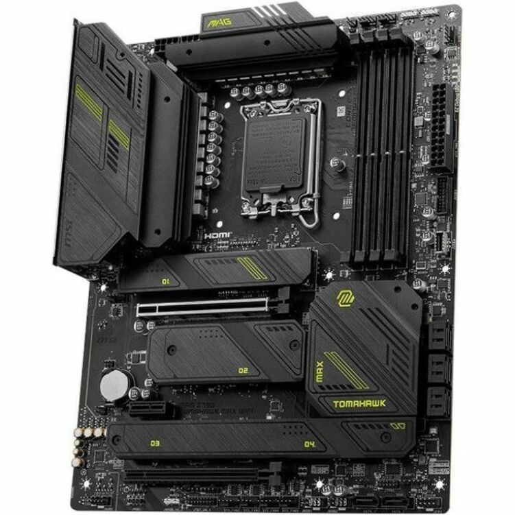 MSI MAG MAG Z790 TOMAHAWK MAX WIFI Gaming Desktop Motherboard - Intel Z790 Chipset - Socket LGA-1700 - ATX Z790TOMMAXWI