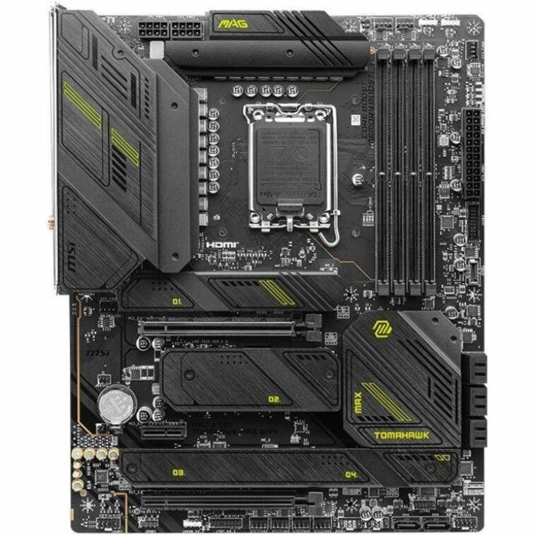 MSI MAG MAG Z790 TOMAHAWK MAX WIFI Gaming Desktop Motherboard - Intel Z790 Chipset - Socket LGA-1700 - ATX Z790TOMMAXWI