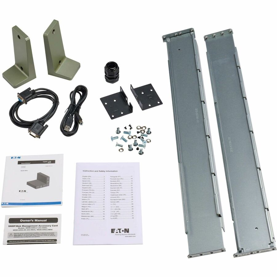 Eaton Tripp Lite Series SmartOnline 6000VA 5400W 208V Online Double-Conversion UPS - 2 L6-20R and 2 L6-30R Outlets, L6-30P Input, Network Card Included, Extended Run, 3U Rack/Tower SU6000RT