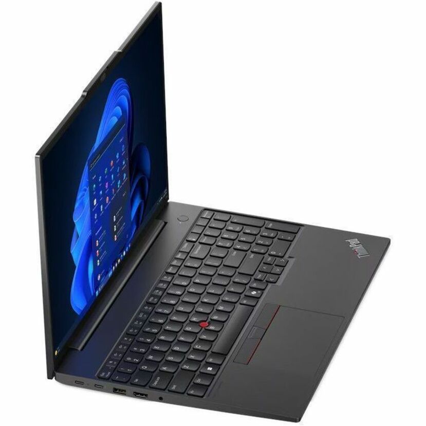Lenovo ThinkPad E16 Gen 2 21M5000KUS 16" Touchscreen Notebook - WUXGA - AMD Ryzen 7 7735U - 16 GB - 512 GB SSD - English Keyboard - Black 21M5000KUS