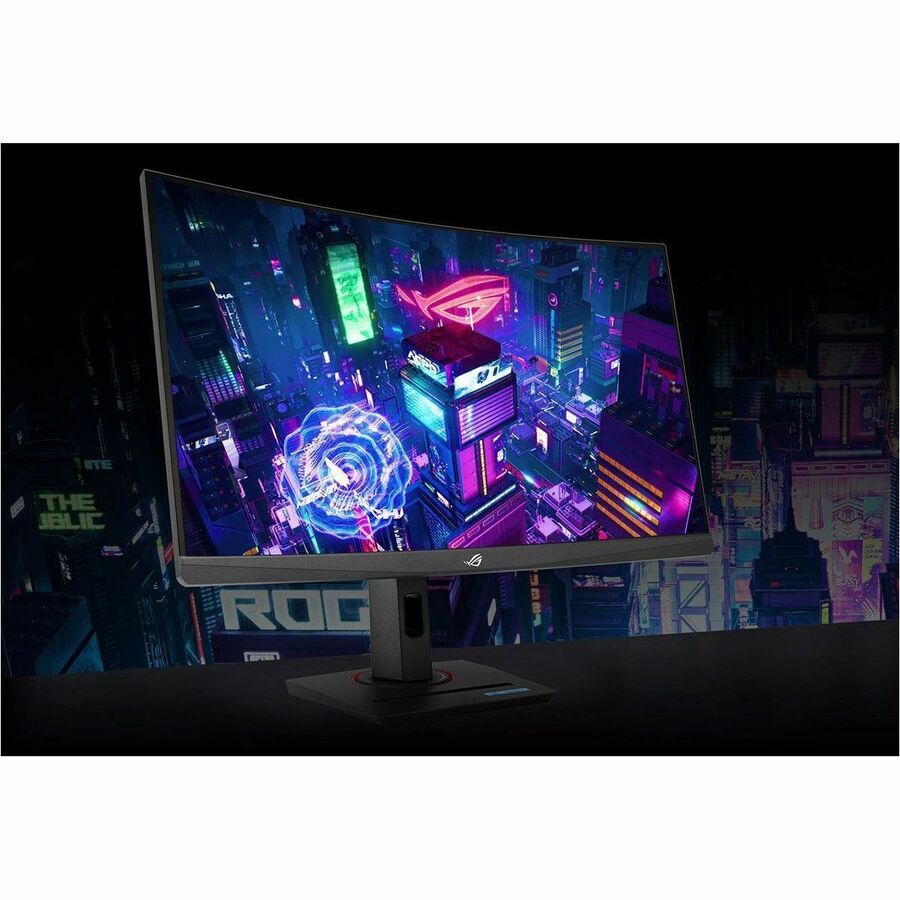 Asus ROG Strix XG32WCS 32" Class WQHD Curved Screen Gaming LCD Monitor - 16:9 XG32WCS