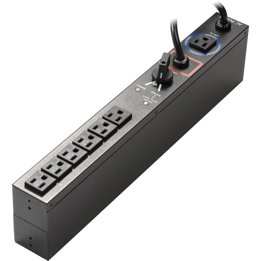 Eaton Basic Rack PDU HotSwap MBP 2U 110-125V 16A 1.92 kW 5-20P and 6 5-20R EHBPL2000R-PDU1U