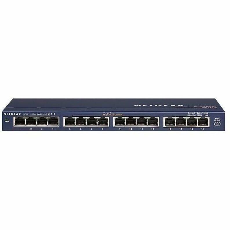 Netgear ProSafe GS116 16-port Gigabit Ethernet Switch GS116NA