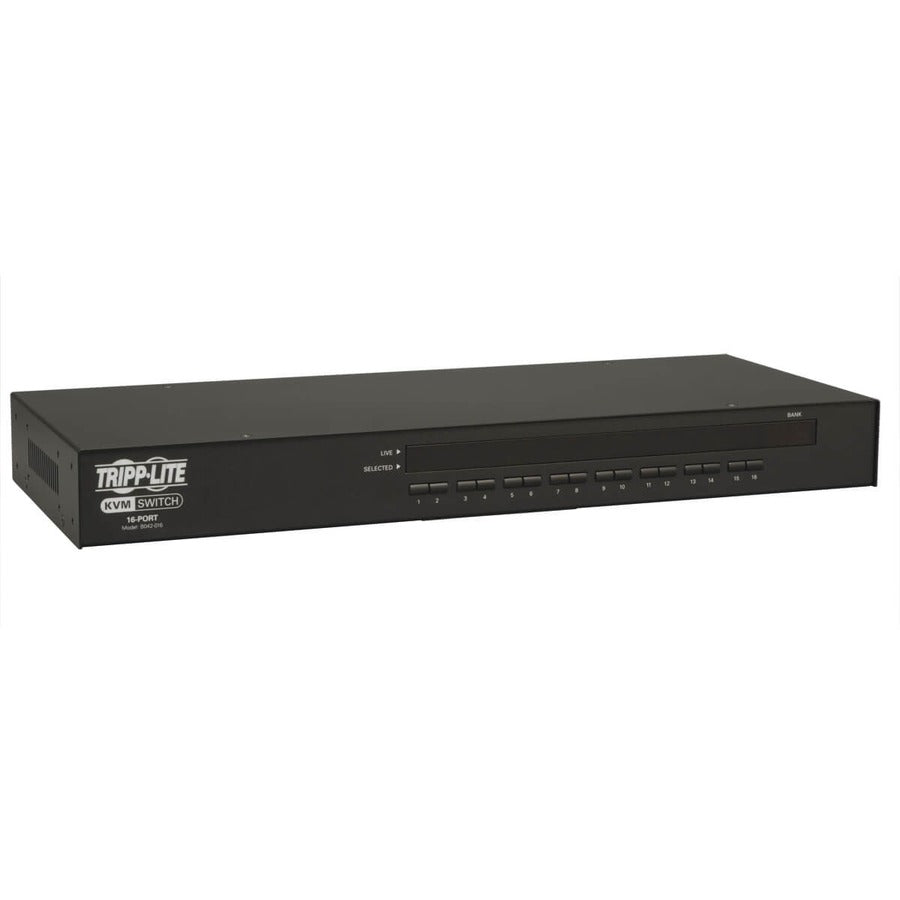 Tripp Lite by Eaton 16-Port 1U Rack-Mount USB/PS2 KVM Switch with On-Screen Display B042-016