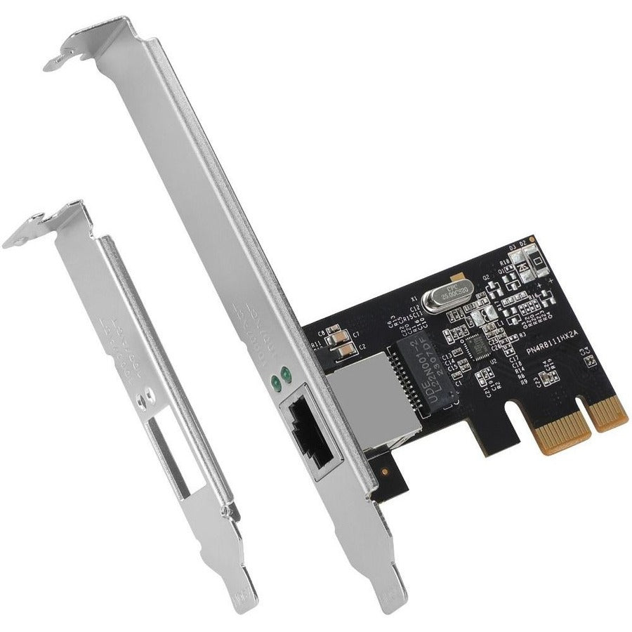 SIIG Dual Profile Gigabit Ethernet PCIe - up to 1Gbps data transfer rate CN-GP1021-S3
