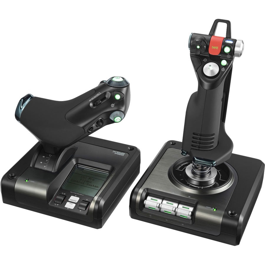 Saitek X52 Professional H.O.T.A.S. Part-Metal Throttle and Stick Simulation Controller 945-000022