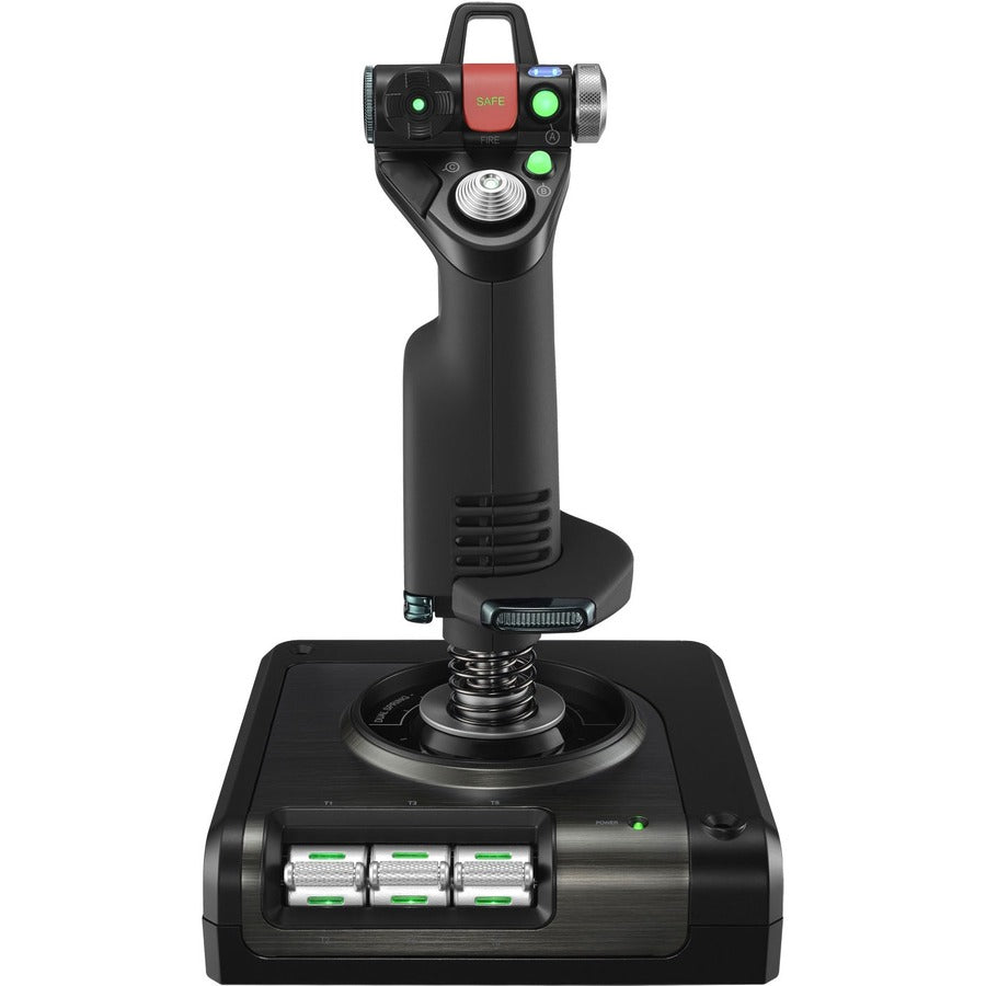 Saitek X52 Professional H.O.T.A.S. Part-Metal Throttle and Stick Simulation Controller 945-000022