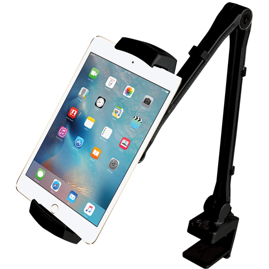 SIIG Full Motion Easy-Adjust Universal Tablet Mount - Black CE-MT1Y12-S1
