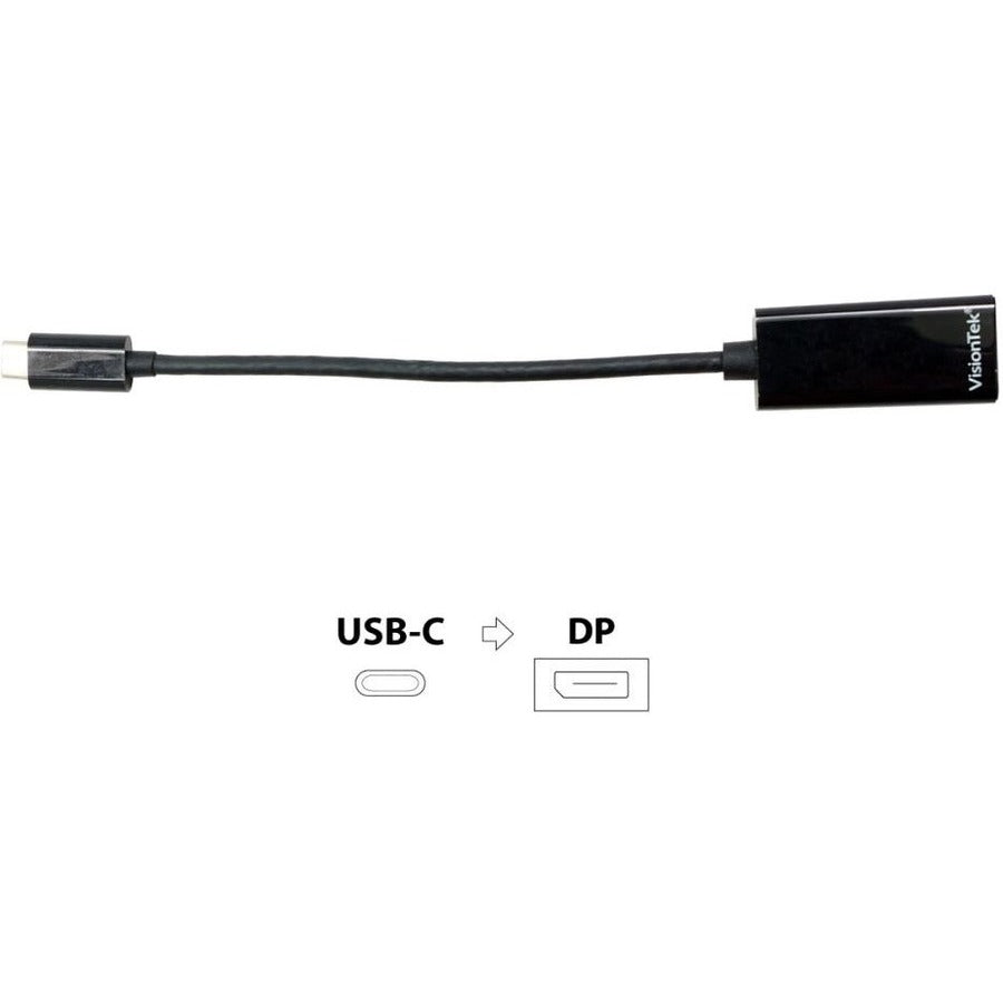 VisionTek USB 3.1 Type C to DisplayPort Adapter (M/F) 900817