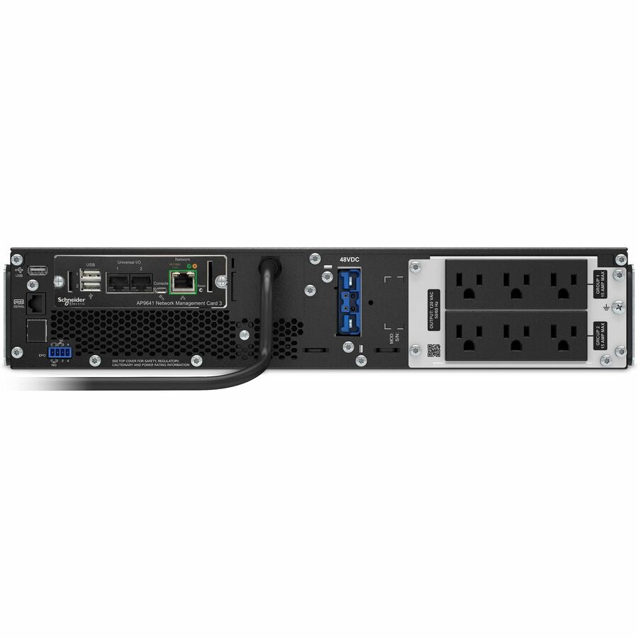 APC by Schneider Electric Smart-UPS SRT 1000VA RM 120V Network Card SRT1000RMXLA-NC