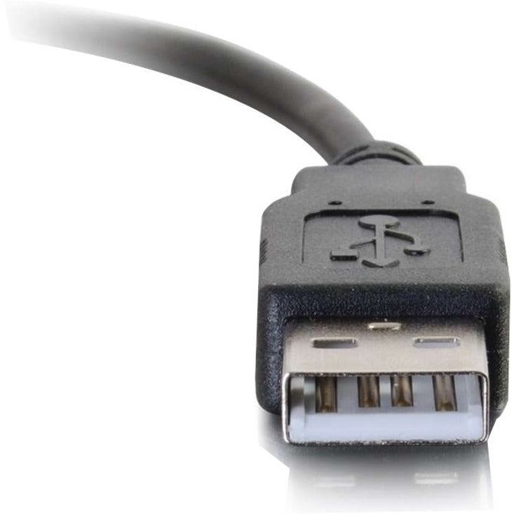 C2G 3ft (0.9m) USB 2.0 USB-C to USB-A Cable M/M - Black 28870