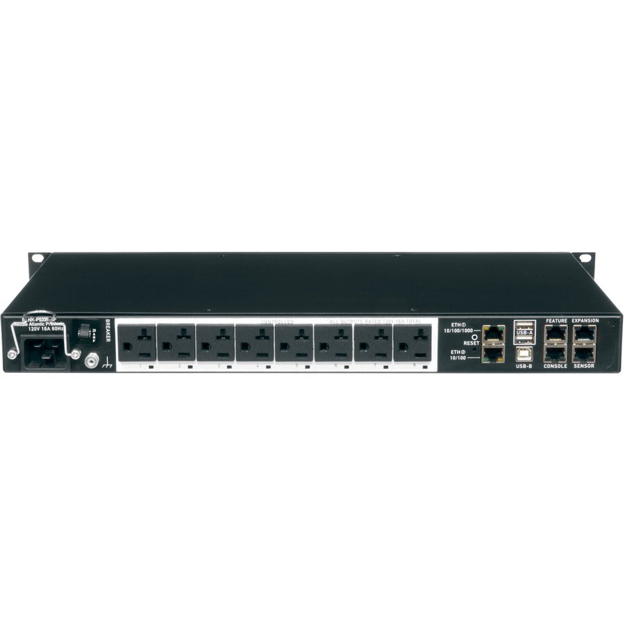 Middle Atlantic Premium Plus Series 9-Outlet Rack Mounted Power Distribution Unit w/ RackLink - Series Protection Surge RLNK-P920R-SP