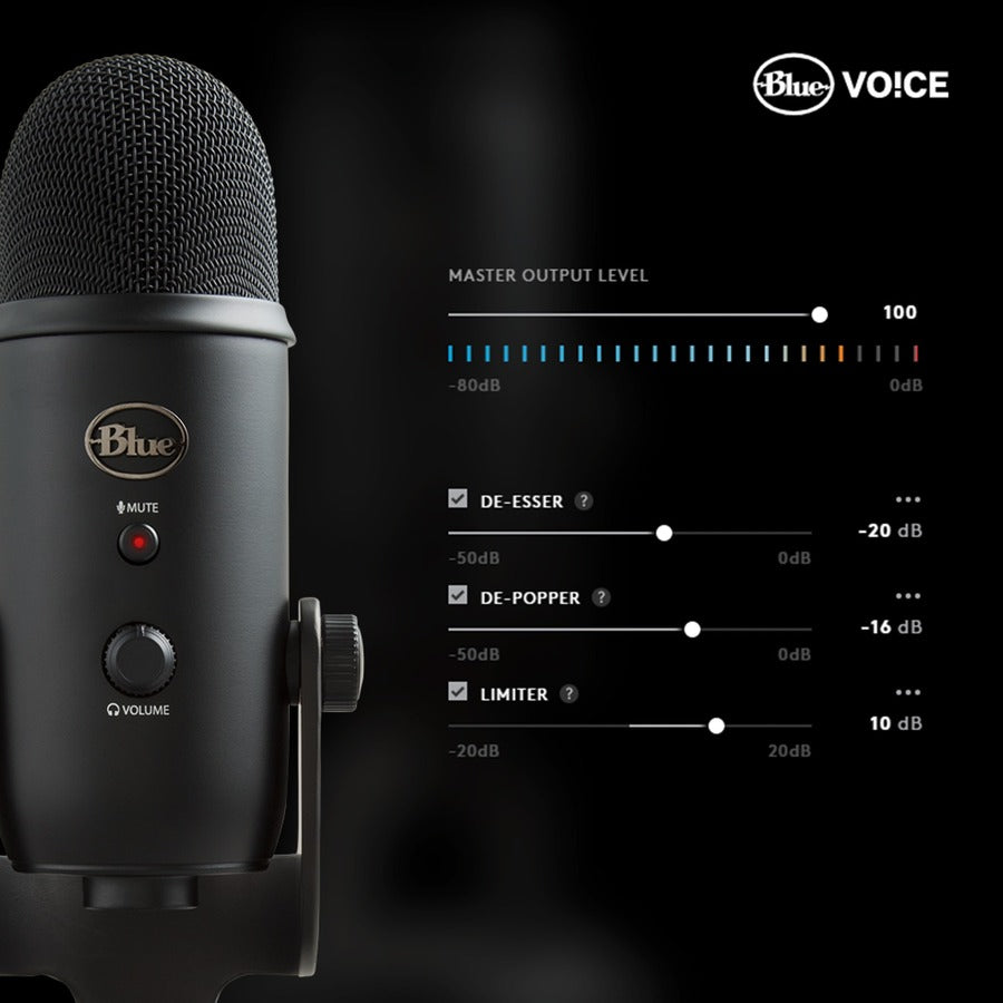 Blue Yeti Wired Condenser Microphone 988-000100