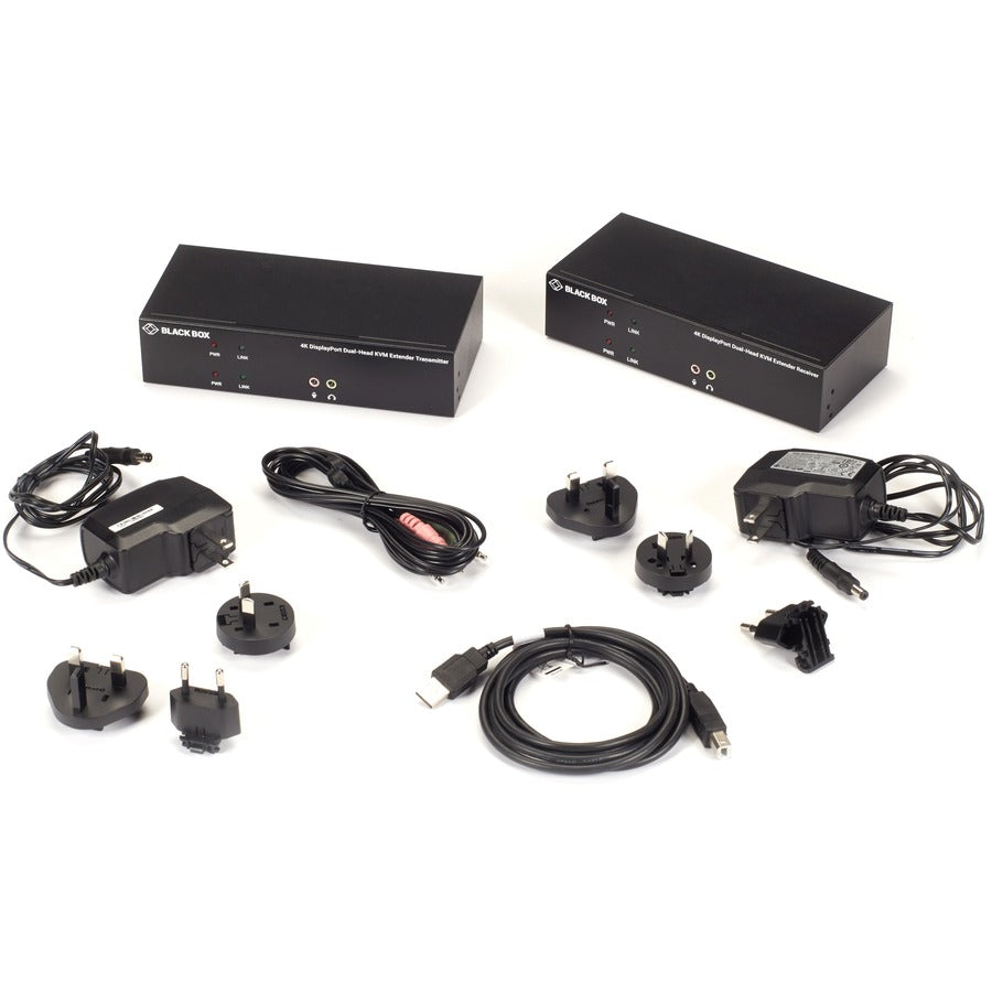 Black Box KVXLCDP-200 Video Extender Transmitter/Receiver KVXLCDP-200