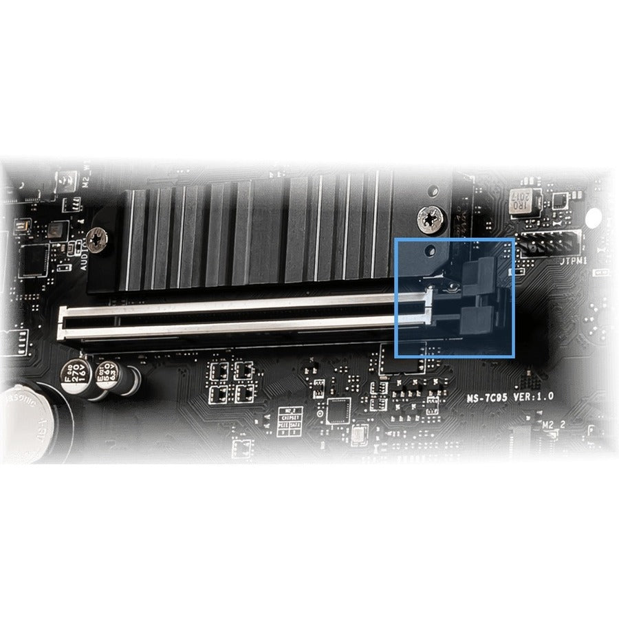 MSI B550M PRO-VDH WIFI Desktop Motherboard - AMD B550 Chipset - Socket AM4 - Micro ATX B550MPVDHWIFI